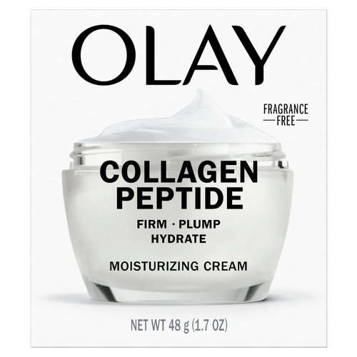 Olay Collagen Peptide Moisturizing Cream, Fragrance-Free - 1.7 Ounce