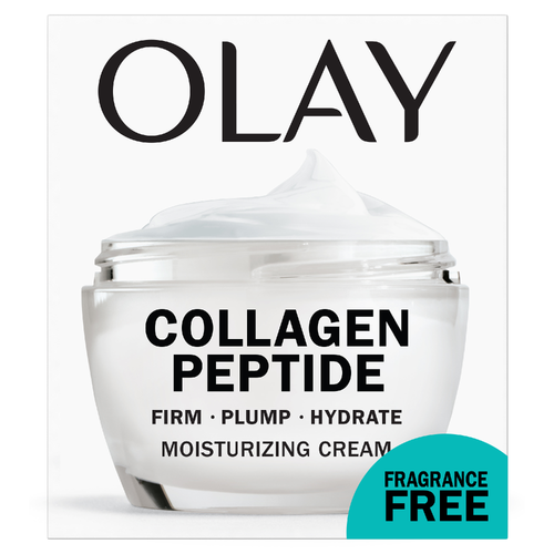 Olay Collagen Peptide Moisturizing Cream, Fragrance-Free - 1.7 Ounce