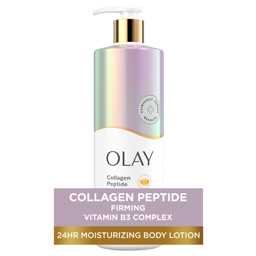 Olay Firming & Hydrating Body Lotion With Collagen, Pump - 17 Ounce