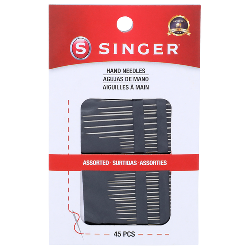 Singer Assorted Hand Needles - 45 Count