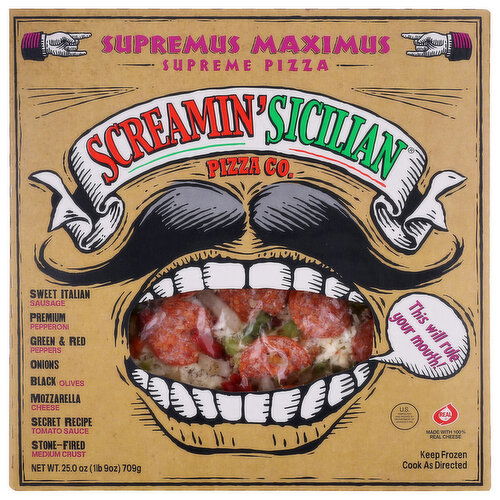 Screamin Sicilian Sprme Max - 25 Ounce