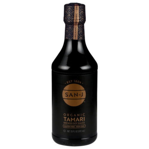 San-J Sauce Soy Organic Tamari - 20 Fluid Ounce