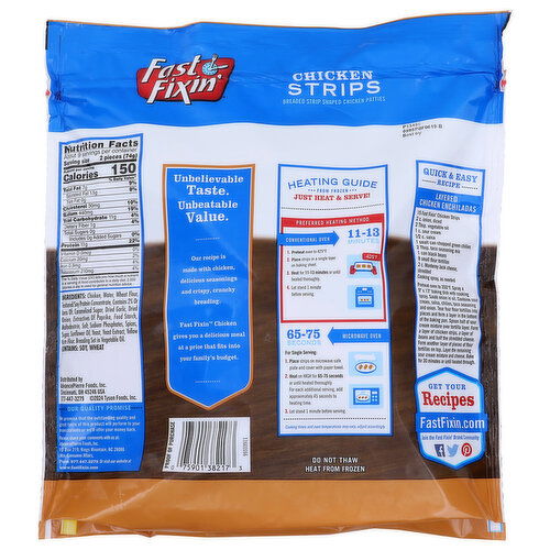 BROOKSHIRE'S Tyson Ff Ckn Brst Strips - 24 Ounce