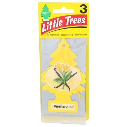 Little Trees Vanillaroma Air Freshners - 3 Count