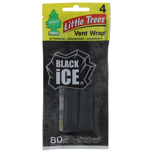 BROOKSHIRE'S Little Tree Black Ice 4pk 1 Ea - 4 Count