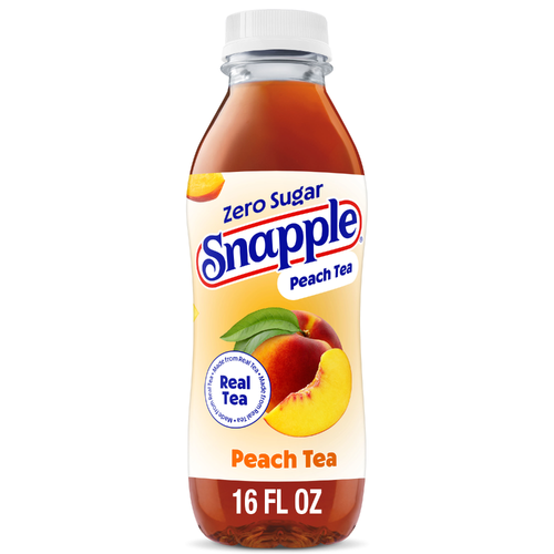 Snapple Zero Sugar Peach Tea - 16 Fluid Ounce