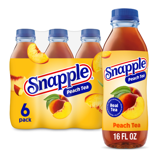 Snapple Peach Tea - 2.667 Fluid Ounce - 6 Count