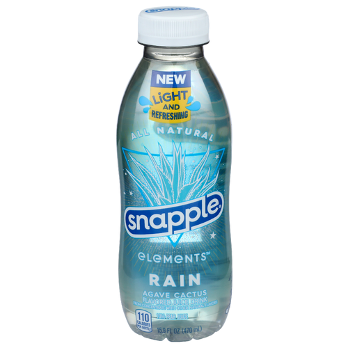Snapple Elements Agave Cactus Rain Flavored Juice Drink - 15.9 Fluid Ounce Image 1 of 4