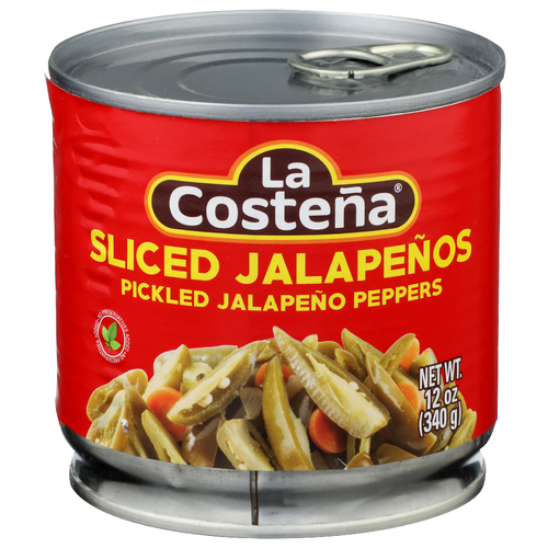 La Costena Sliced Jalapenos Pickled Jalapeno Peppers - 12 Ounce