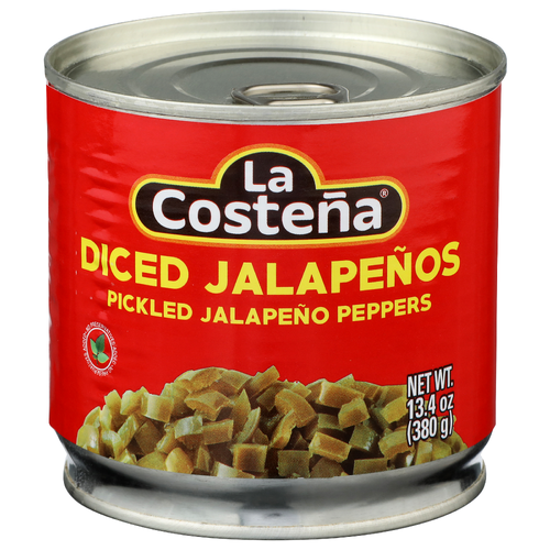 La Costena Diced Jalapenos Picked Jalapeno Peppers - 13.4 Ounce