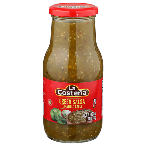 La Costena Medium Green Salsa Tomatillo Sauce - 16.7 Ounce