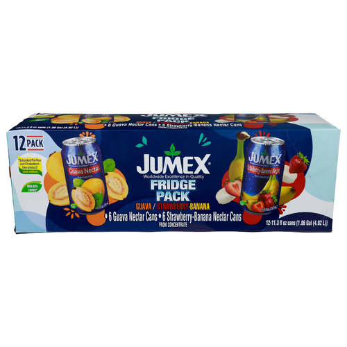 Jumex Guava__strawberry-Banana Fruit Juice Variety Pack - 11.3 Fluid Ounce - 12 Count