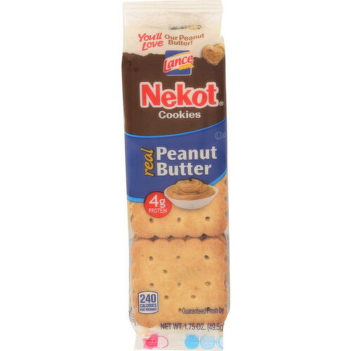 Snyder's Of Hanover Lance Nekot Cookies Peanut Butter - 1.75 Ounce