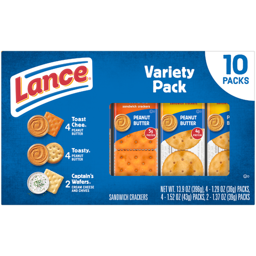 Lance Assorted Sandwich Crackers - 13.9 Ounce Image 1 of 2