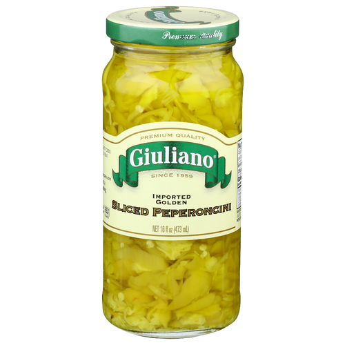 Giuliano Sliced Peperoncini - 16 Fluid Ounce
