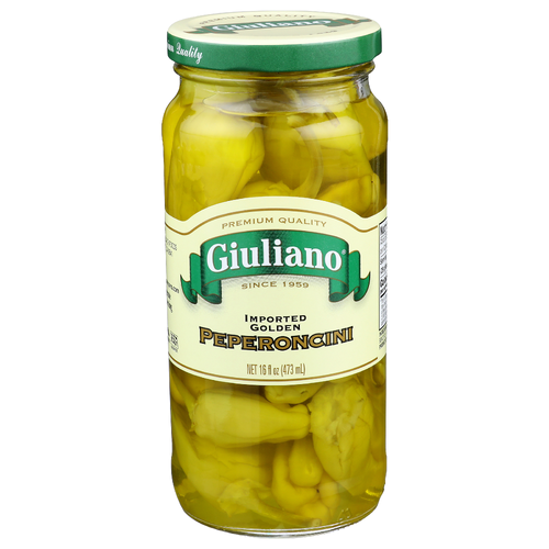 Giuliano Imported Golden Peperoncini - 16 Fluid Ounce