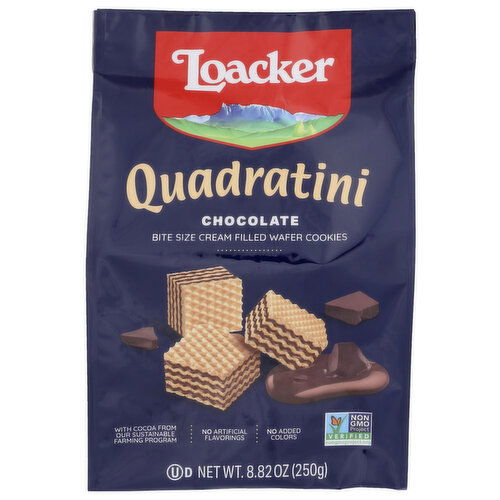 Loacker Chocolate Quadratini - 8.82 Ounce