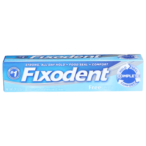 Fixodent Denture Adhesive Cream - 2.4 Ounce