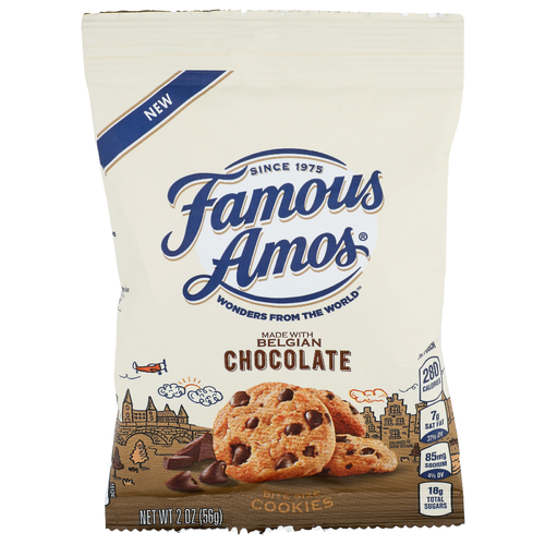Famous Amos Bite Size Cookies - 2 Ounce Image 1 of 4