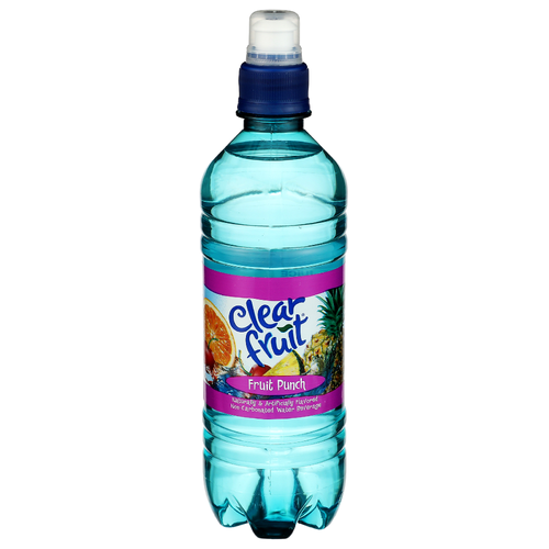 Clear Fruit Fruit Punch Flavored Bottled Water - 16.9 Fluid Ounce