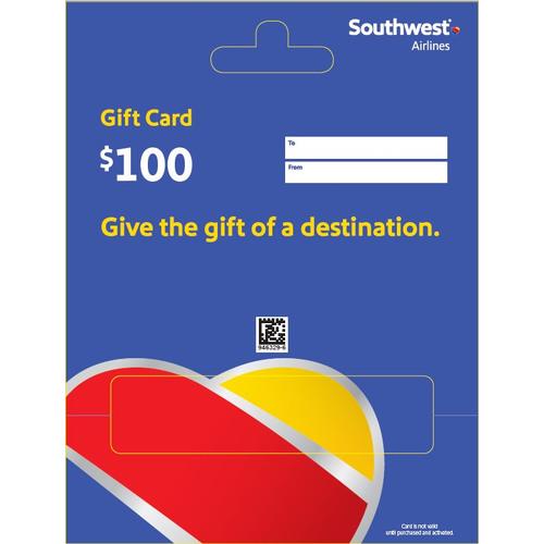 Southwest Airlines Gift Card - 1 Each