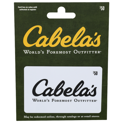 Cabela's Gift Card Mall - 1 Each