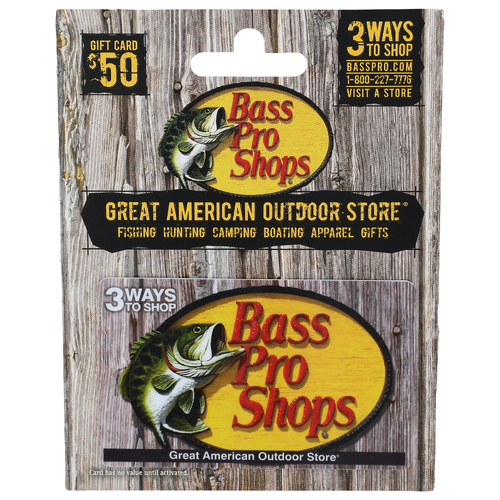 Bass Pro Shops Gift Card - 1 Each