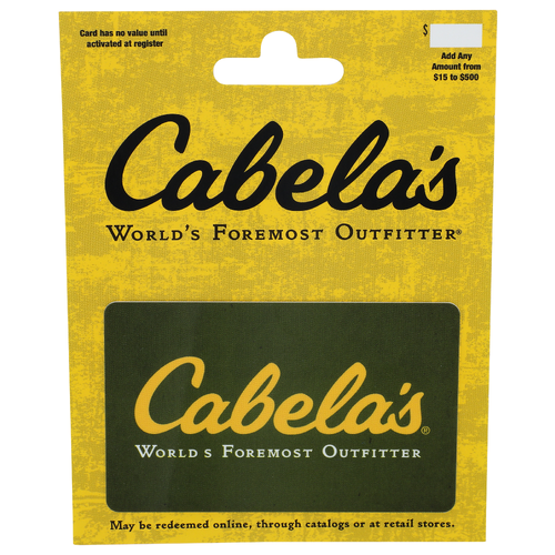 Cabela's Gift Card Mall - 1 Each