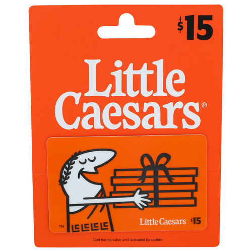 Little Caesars $15 Gift Card $15 - 1 Each