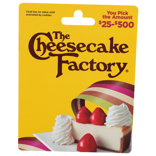 The Cheesecake Factory Gift Card - 1 Each