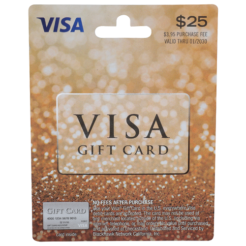 Visa Gift Card - 1 Each