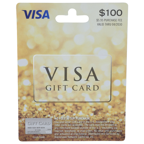 Visa Gift Card - 1 Each