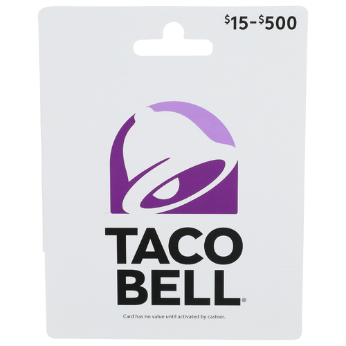 Taco Bell Gift Card - 1 Each