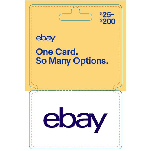 ebay $25-$200 Gift Card - 1 Each