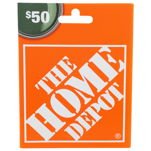 The Home Depot $50 Gift Card $50 - 1 Each
