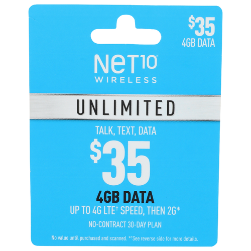 Net10 Gift Card - 1 Each