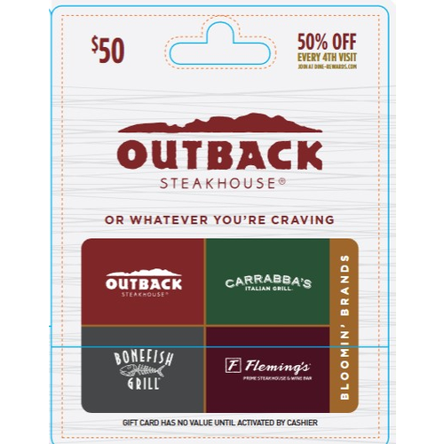 Bbi Multibrand $50 Gift Card - 1 Each