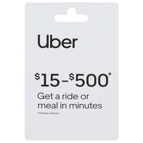 Uber Card - 1 Each