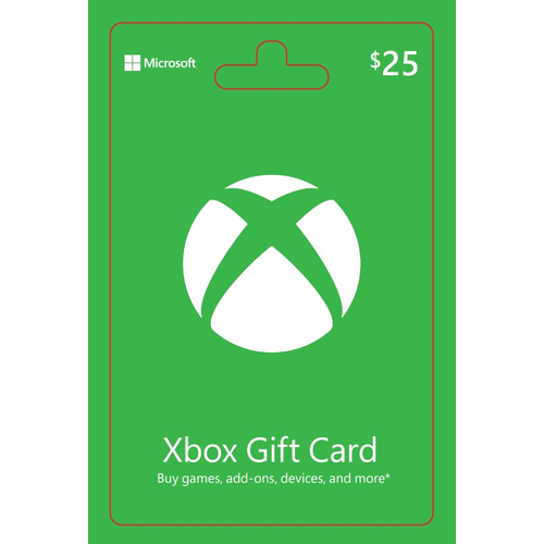 Xbox $25 - 1 Each
