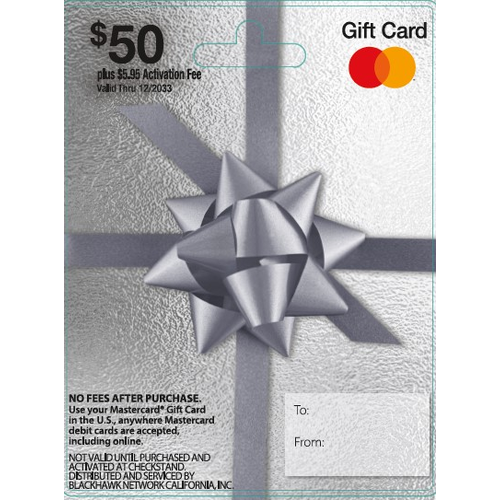 Mastercard Keystone Gift $50 Meta Plus - 1 Each