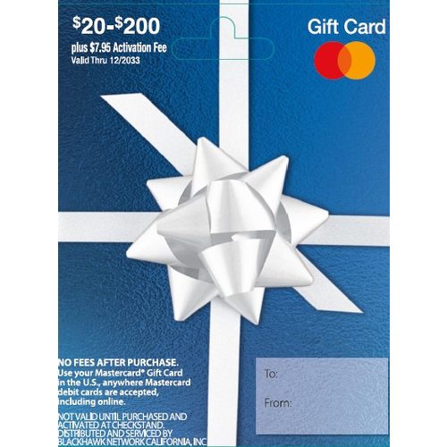 Mastercard Keystone Gift $20-200 Meta Plus - 1 Each