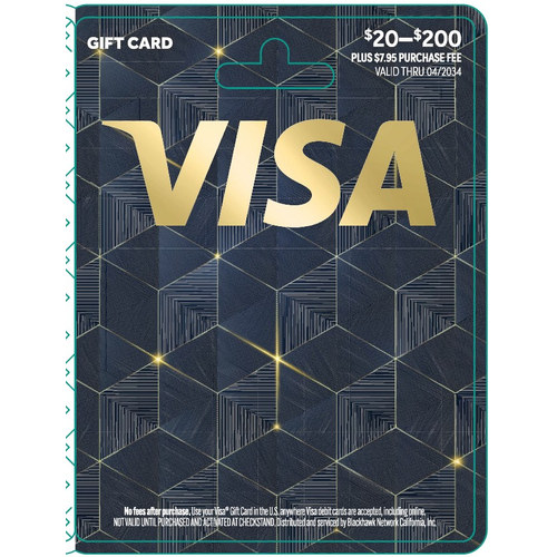Visa Gift Bliss $20-200 Card Meta - 1 Each