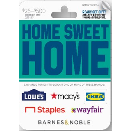 Original Content Swap $25-500 Home Sweet Gift Card - 1 Each