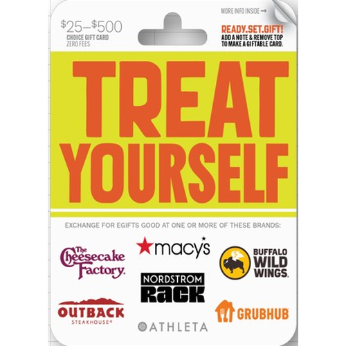Original Content Swap $25-500 Treat Yourself Gift Card - 1 Each