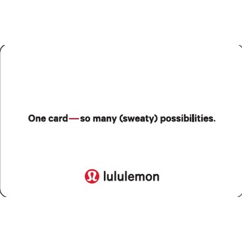 Lululemon $25-500 - 1 Each
