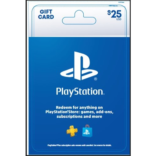 Sony Computer Entertainment America $25 Playstation - 1 Each