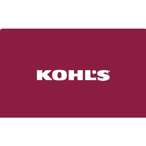 KOHL's $25-500 - 1 Each