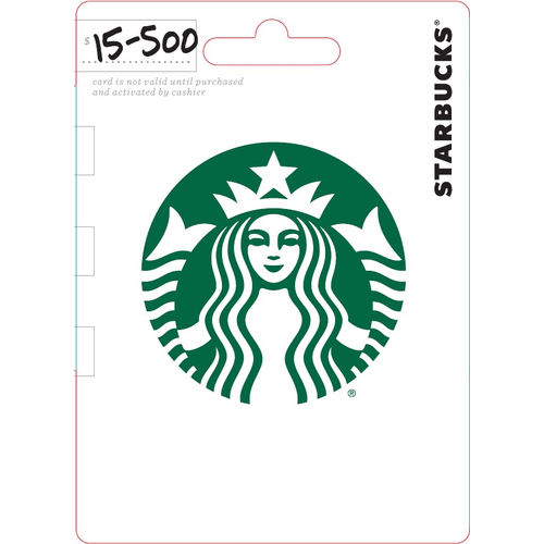 Starbucks $15-500 - 1 Each
