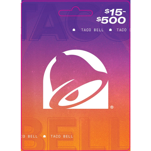 Taco Bell $15-500 - 1 Each