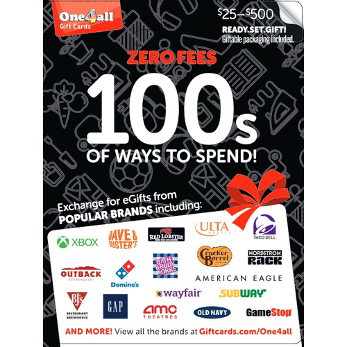 ONE4ALL Swap Us $25500 Ultimate Gift Card - 1 Each